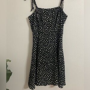 GB black polka dot dress